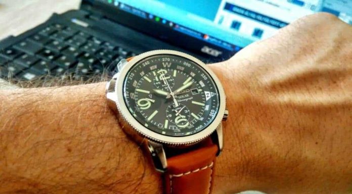 Seiko Solar Prospex SSC081 – tölts még egyet! SSC081 Seiko Prospex Solar Chronograph