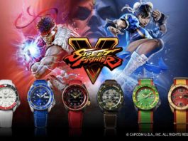 Seiko 5 Sports X Street Fighter V – a győztes kombó Seiko 5 Sports X Street Fighter V