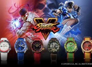 Seiko 5 Sports X Street Fighter V – a győztes kombó Seiko 5 Sports X Street Fighter V