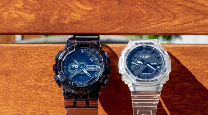 G-Shock Skeleton Series GA2100SKE és GA110SKE teszt – Transzparens erények G-Shock Skeleton GA2100SKE és GA110SKE