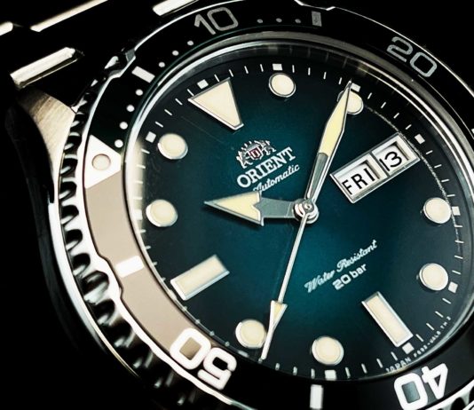 Orient Ray 3 Vintage Diver, mert a stílus örök Orient Ray 3 Vintage Diver