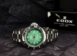 Edox Neptunian Sky Diver – 1000 méter lett, maradhat? Edox Neptunian Sky Diver