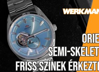 Orient Contemporary Semi Skeleton – friss színek érkeztek! Orient Semi-Skeleton 2024