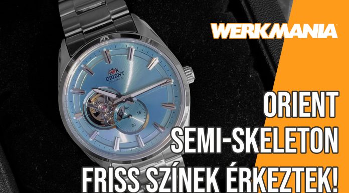 Orient Contemporary Semi Skeleton – friss színek érkeztek! Orient Semi-Skeleton 2024