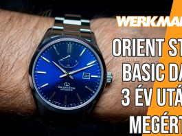 Orient Star Basic Date tartós teszt 3 év után – megérte? Orient Star Basic Date