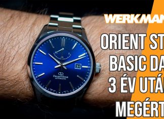 Orient Star Basic Date tartós teszt 3 év után – megérte? Orient Star Basic Date