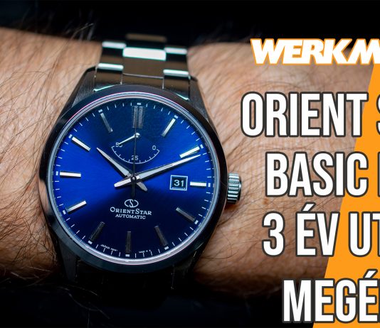 Orient Star Basic Date tartós teszt 3 év után – megérte? Orient Star Basic Date