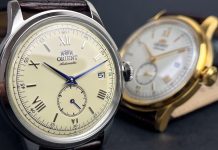 Orient Bambino 38mm small second, avagy a Bambino egy kis csavarral Orient Bambino 38mm small second
