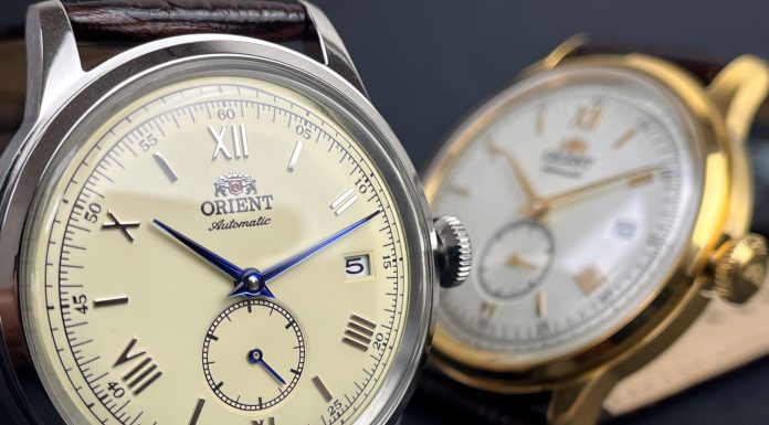 Orient Bambino 38mm small second, avagy a Bambino egy kis csavarral Orient Bambino 38mm small second