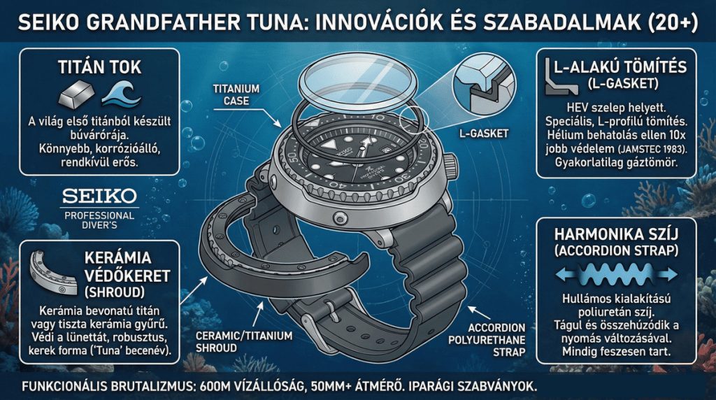 A mélység urai: A Seiko búvárórák története és a technika evolúciója