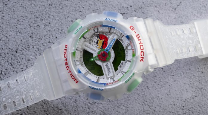 Casio G-Shock GA-110PKM a Pokémon 30. évfordulójára