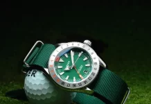 Vaer G2 Fairway GMT golfpontozó lünettával