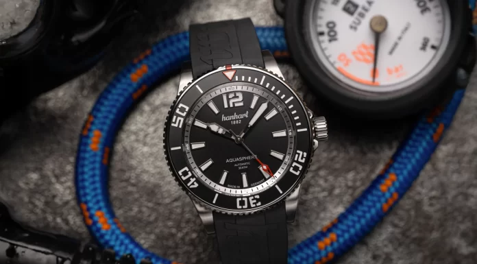 Hanhart Aquasphere Matte Black: új, fekete-fehér búváróraváltozat