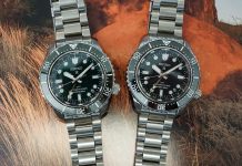 Seiko Prospex 1968 Heritage Diver’s GMT: HBC001 és HBC002