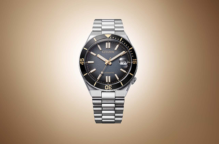 Citizen Tsuyosa Shore Time Slip Limited Edition: fekete-arany új kiadás