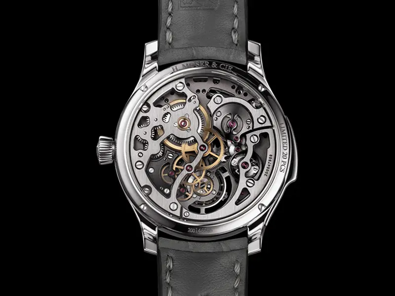 Endeavour Minute Repeater Cylindrical Tourbillon Skeleton Cosmic Rain