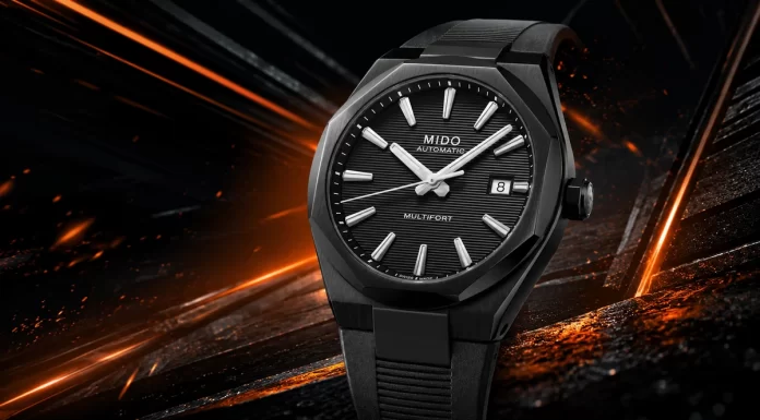 Mido Multifort 8 One Crown Black PVD: új, teljesen fekete kivitel