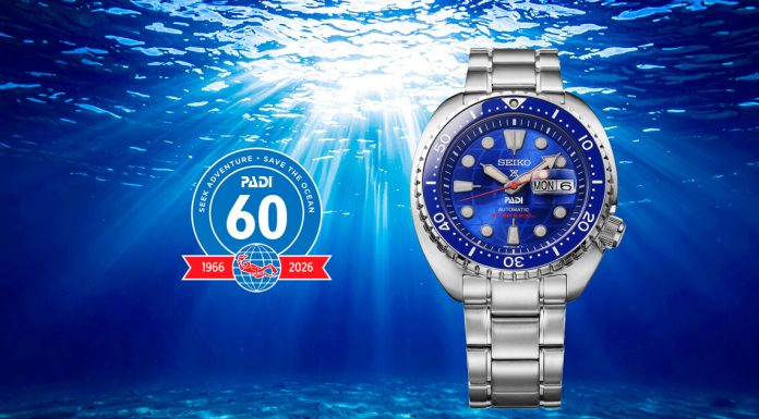 Seiko Prospex HBB002 a PADI 60. évfordulójára