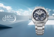 Seiko Astron GPS Solar Dual-Time Chronograph a 145. évfordulóra