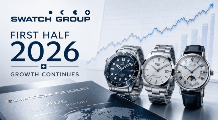 A Swatch Group ismét növekedést jelentett 2026 első félévében swatch group 2026 half 1
