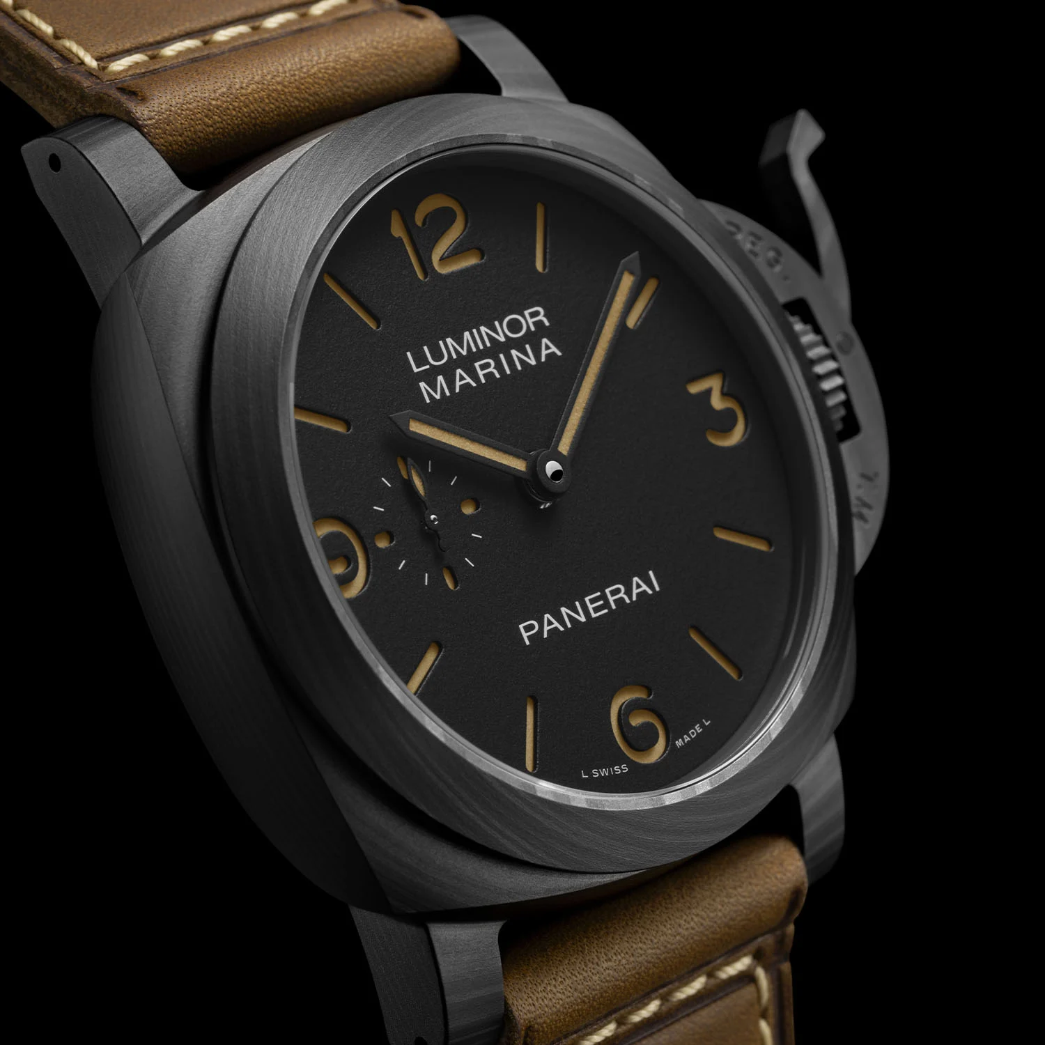 Panerai Luminor Marina PAM01707 Carbotech részletkép