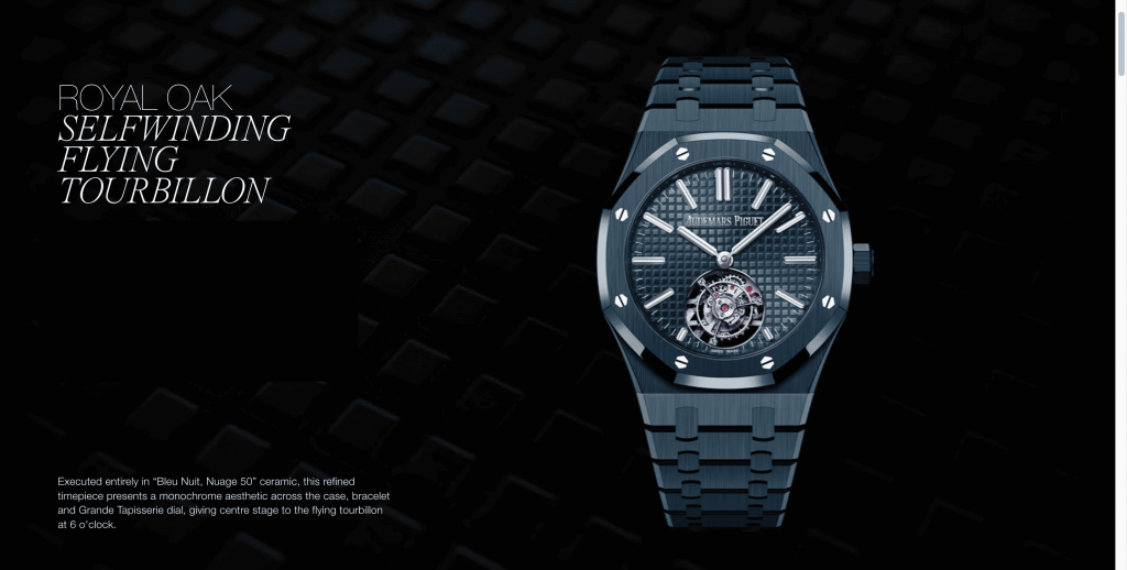 Audemars Piguet Royal Oak 26730CD kék kerámiában Audemars Piguet Royal Oak 26730CD kék kerámiában
