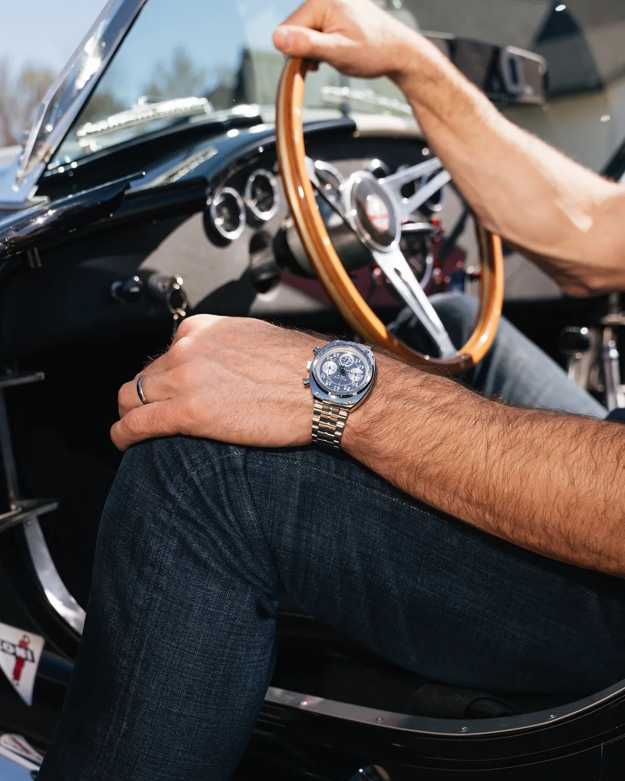 Bulova Shelby Racer Chronograph 96K118: alumínium Daytona Coupe-ból kvarc kronográf Bulova Shelby Racer Chronograph 96K118: alumínium Daytona Coupe-ból kvarc kronográf