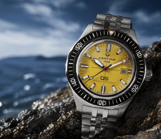 Certina DS Super PH2000M – kétezer méter mélyen is otthonosan Certina DS Super PH2000M