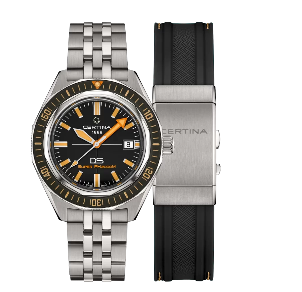 Certina DS Super PH2000M – kétezer méter mélyen is otthonosan Certina DS Super PH2000M – kétezer méter mélyen is otthonosan