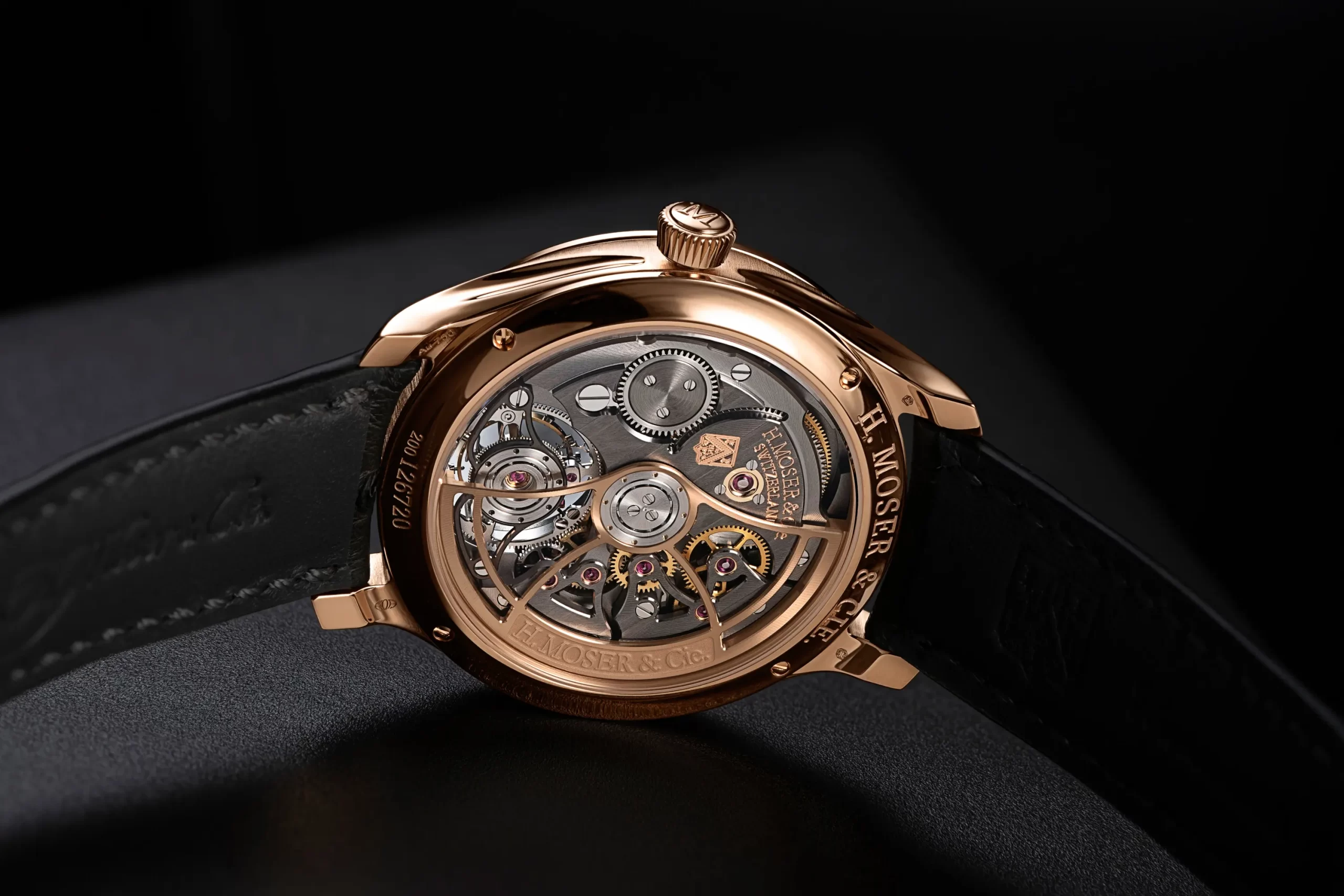 H. Moser & Cie. Streamliner Tourbillon Concept Ceramic Endeavour Tourbillon Concept Turquoise Enamel