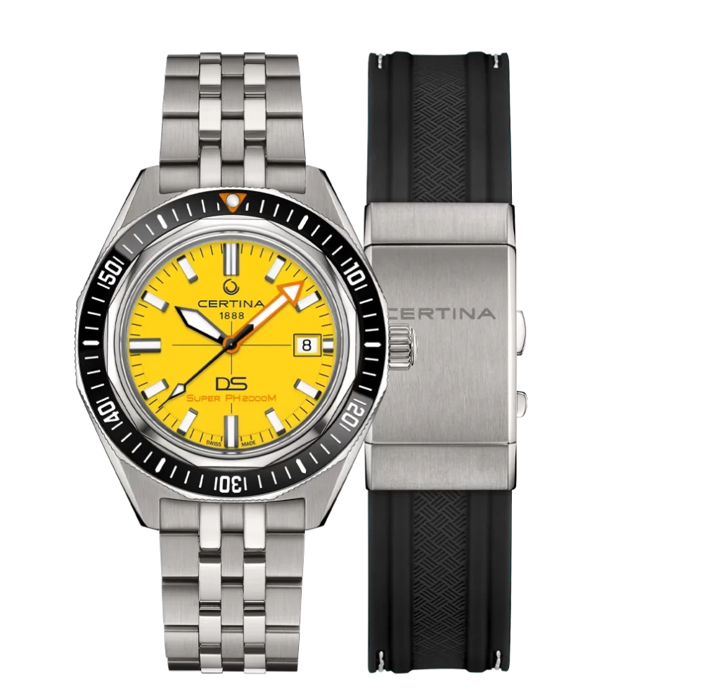 Certina DS Super PH2000M – kétezer méter mélyen is otthonosan Certina DS Super PH2000M – kétezer méter mélyen is otthonosan