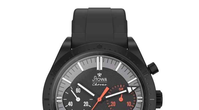 Stowa Chrono WRC Stage 1: nagy automata kronográf WRC-kötődéssel Chrono WRC Stage 1 Black