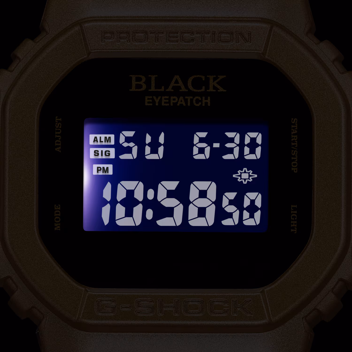 Fekete-arany DW-5600: a G-Shock és a BlackEyePatch újra összeáll