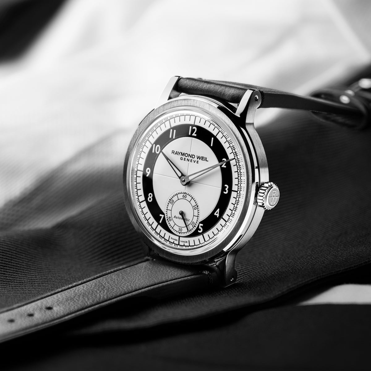Raymond Weil Millesime Small Seconds Tuxedo 2930-STC-05642