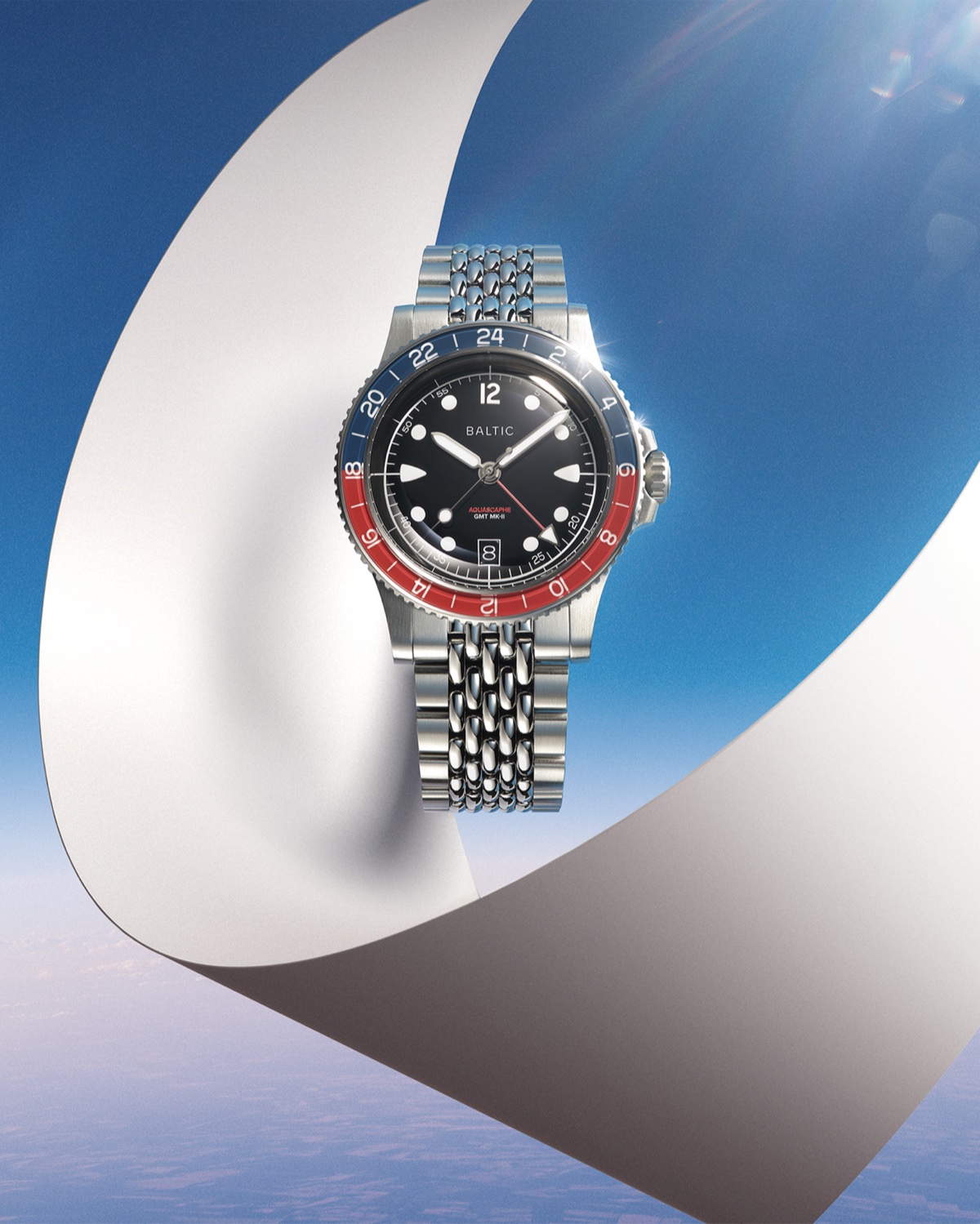 Baltic Continues Its Permanent Collection Refresh With New Aquascaphe GMT MK-II
