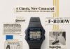 CASIO F-B100W: az F-91W visszatér, most Bluetooth-tal és lépésszámlálóval CASIO F-B100W F-B100W-1A F-B100W-1B F-B100W-3A F-91W CASIO全新F-B100W系列輕巧亮相 經典復古數位設計注入現代科技靈魂