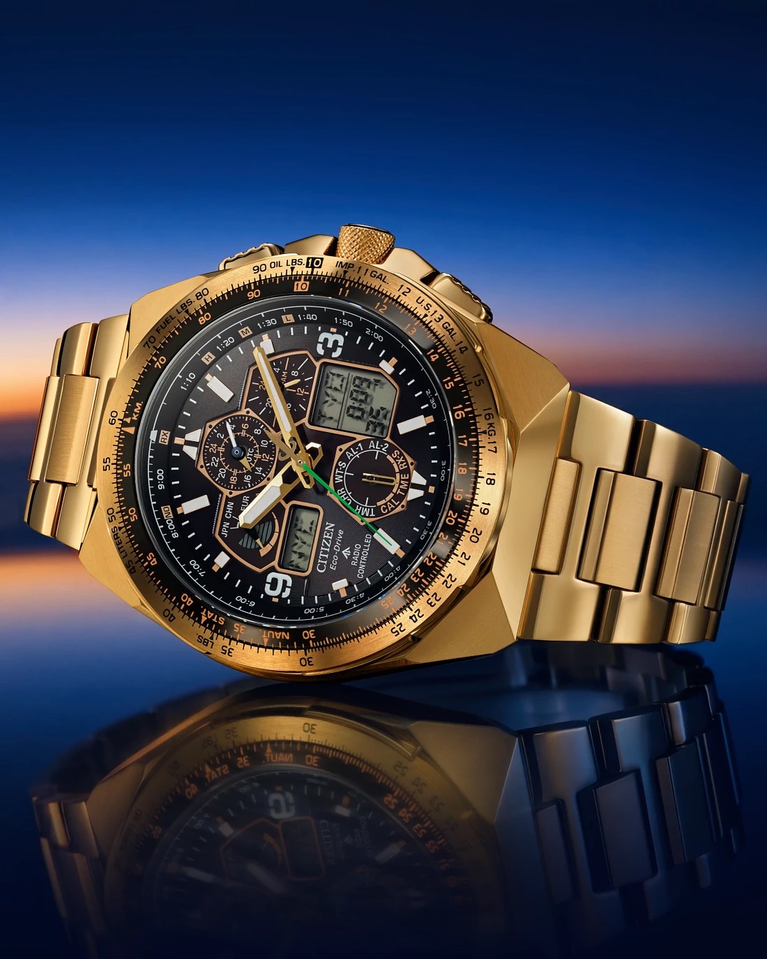 Két limitált Citizen PROMASTER érkezik az Eco-Drive ötvenedik évfordulójára CITIZEN PROMASTER Eco-Drive 50th Anniversary SKYHAWK and TSUNO CHRONO Limited-edition Models