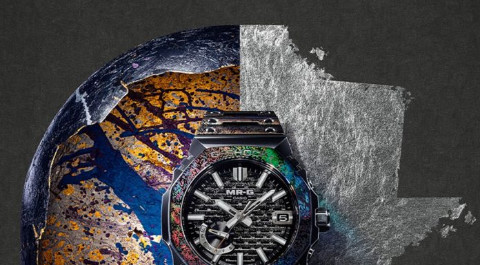 800 darab, kézzel felvitt platinapehely: itt az MRG-B2100HR-1A az MR-G 30. évfordulójára Casio MRG-B2100HR-1A MRG-B2100 DAT55G Casio to Release Limited-Edition Timepiece Celebrating MR-G 30th Anniversary