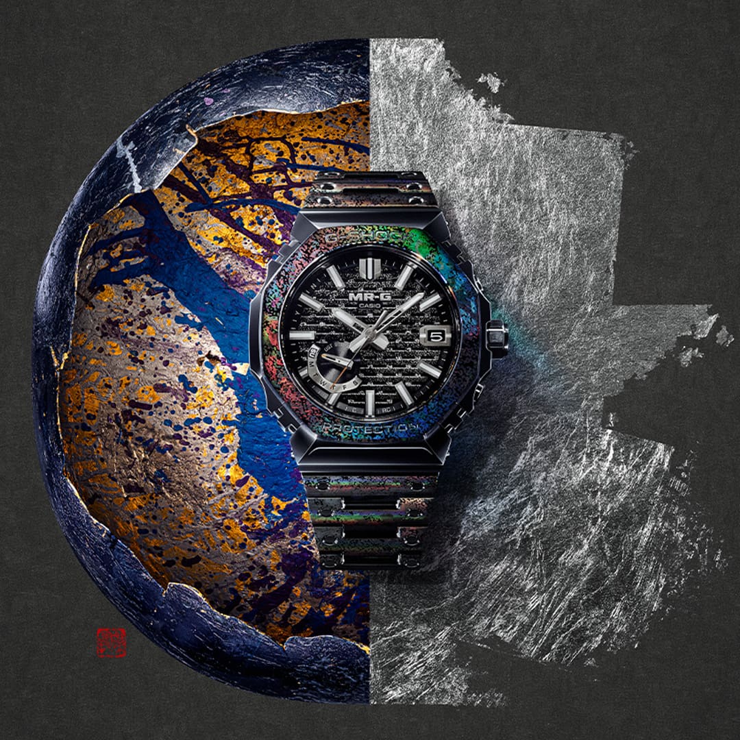 800 darab, kézzel felvitt platinapehely: itt az MRG-B2100HR-1A az MR-G 30. évfordulójára Casio MRG-B2100HR-1A MRG-B2100 DAT55G Casio to Release Limited-Edition Timepiece Celebrating MR-G 30th Anniversary