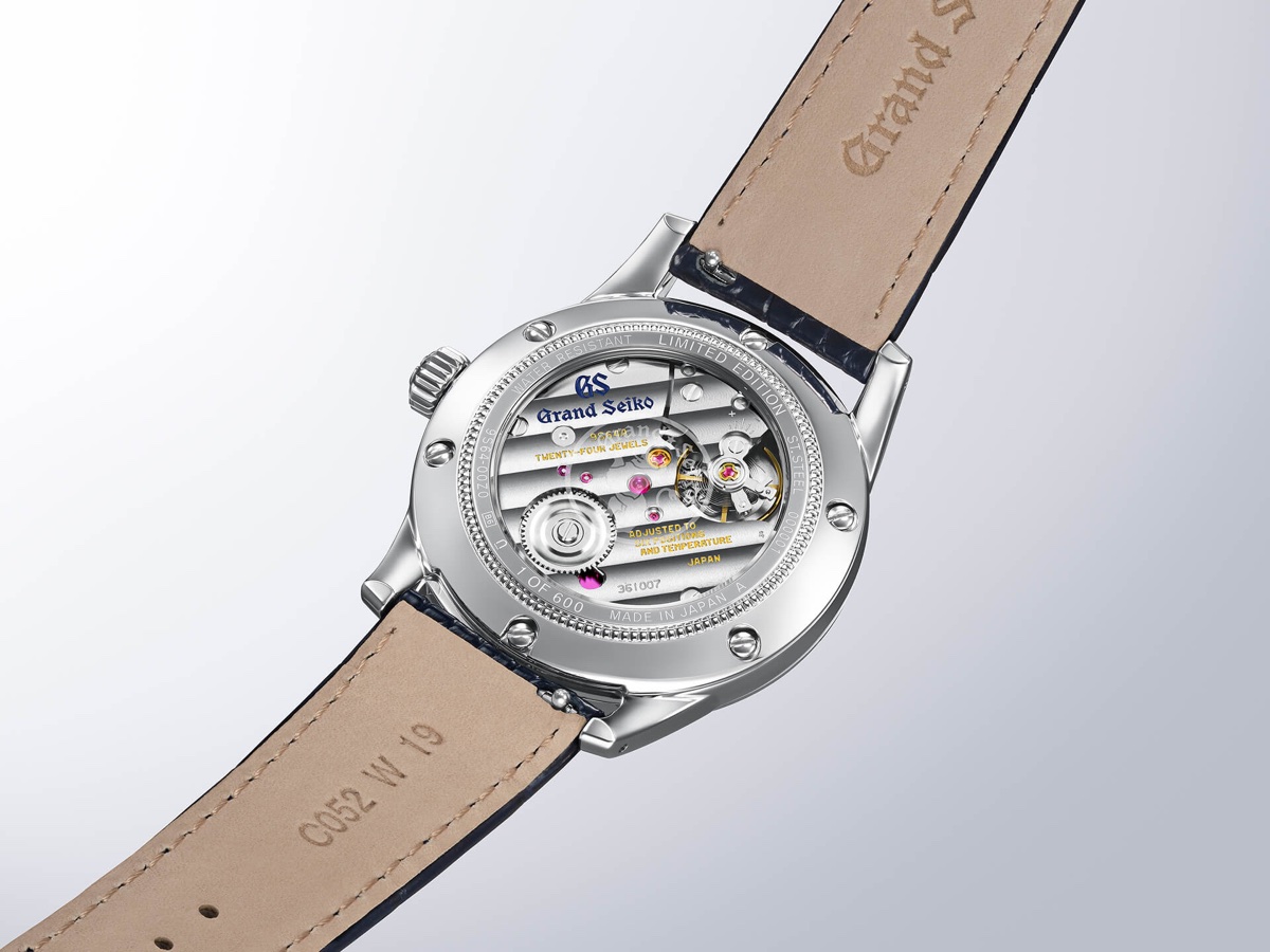 Grand Seiko SBGW325: az első kézi felhúzású 9S modell előtt tiszteleg egy 600 darabos limitált kiadás SBGW325_caseback