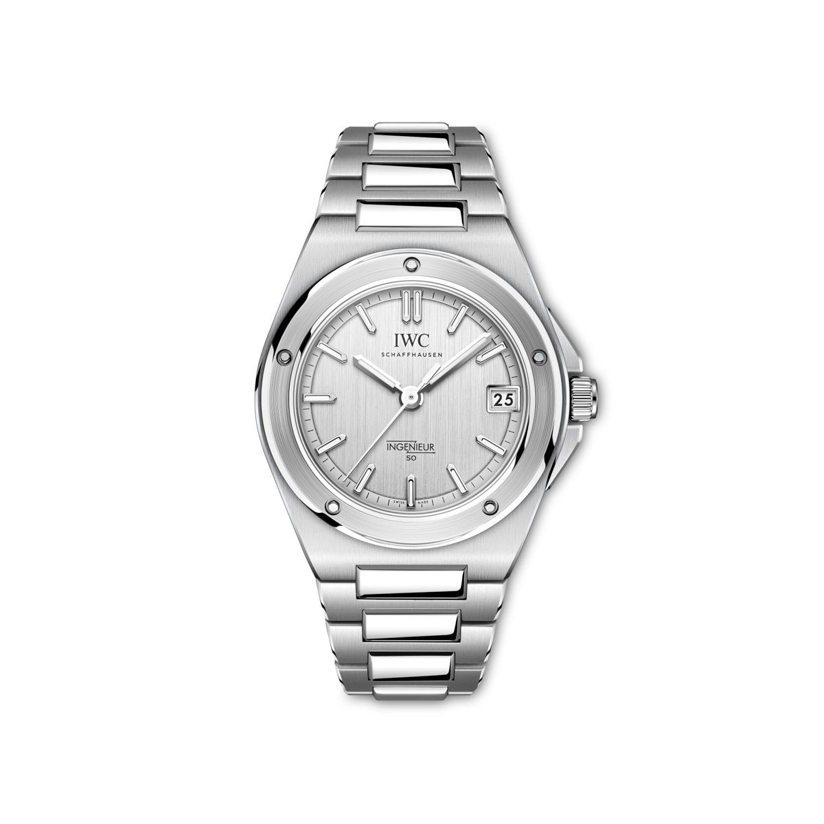 IWC felélesztette a ritka 1970-es évekbeli ezüst Ingenieur-számlapot: két új évfordulós modell érkezett IWC Ingenieur Automatic 50th Anniversary Editions Resurrect A Rare 1970s Silver Dial