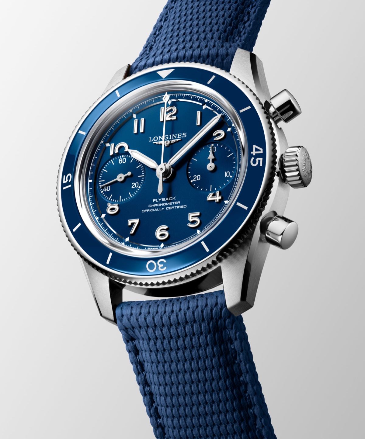 Longines Explores The Wild Blue Yonder With New Spirit Pilot & Spirit Pilot Flyback Editions
