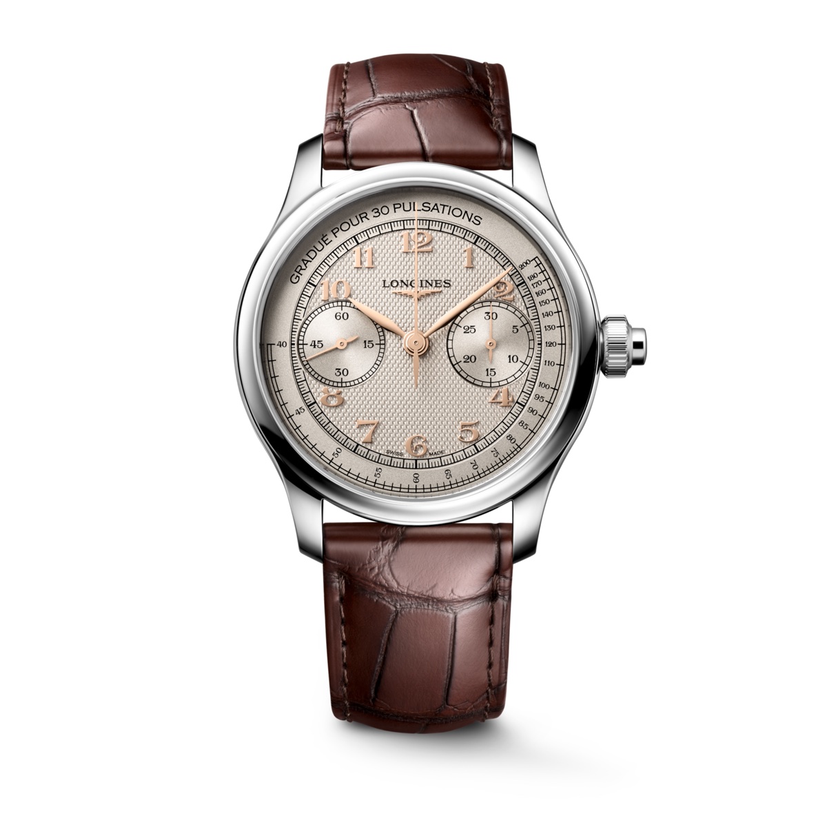 Longines Master Collection Chrono Monopusher: egygombos kronográf, kézi felhúzás, 3900 dollár Longines Master Collection Chrono Monopusher Review: Defiantly Retro and Under $4K