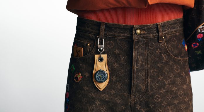 Louis Vuitton Monterey Ceramic: az 1988-as forma fekete és zöld kerámiában Louis Vuitton Monterey Ceramic zöld kerámiatokkal, lifestyle fotón