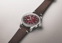Burgundi számlappal és szarvasbőr szíjjal érkezik az Oris Big Crown Pointer Date x Cervo Volante 01 754 7785 4038-Set_Oris x Cervo Volante