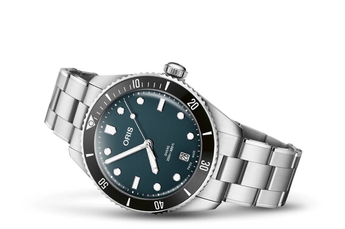 Oris Divers Date: a Sixty-65 karaktere modernebb búvárórás köntösben Oris Divers Date termékfotó