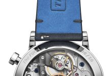 Raymond Weil Millesime „The Fifty”: jubileumi kronográf egy felújított Valjoux szerkezettel Millesime 'The Fifty' Bi-Compax Chronograph Silver Sector Dial Watch, 37 mm