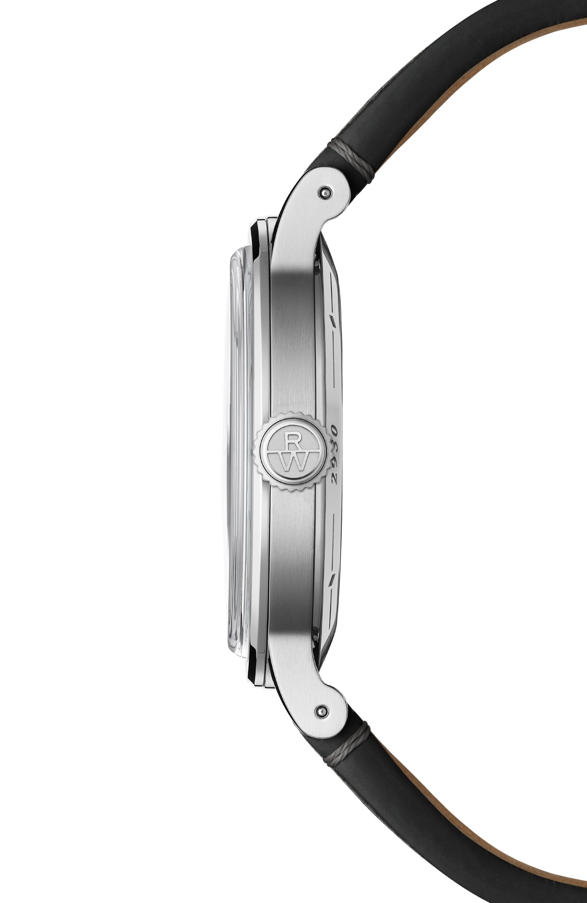 Millesime Men's Automatic Small Seconds Tuxedo Black and White Dial Watch, 39 mm