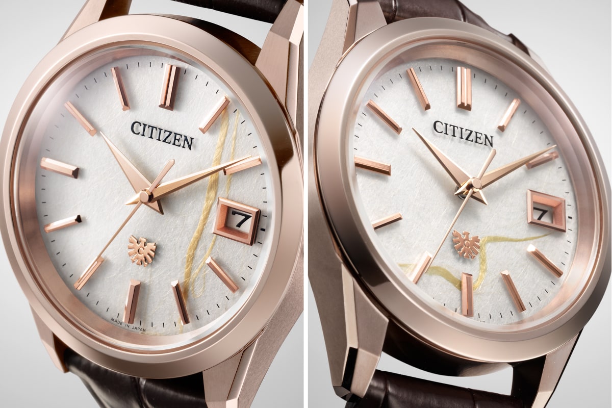 Papírból számlap, évi öt másodperces pontossággal: itt a két új The CITIZEN modell The CITIZEN Two New Eco-Drive Tosa Washi Paper Models with Annual Accuracy of ±5 Seconds