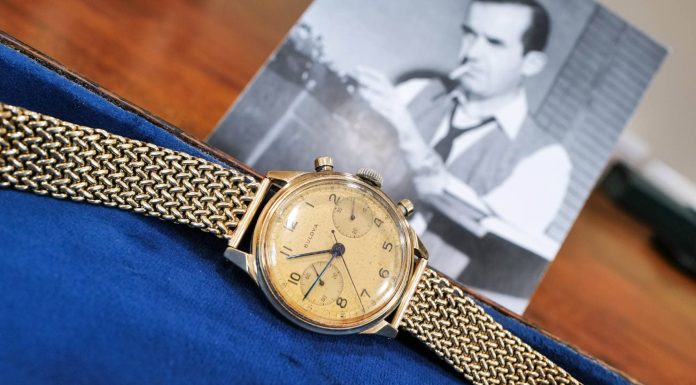 Edward R. Murrow arany Bulova kronográfja aukcióra kerül Edward R. Murrow arany Bulova kronográf